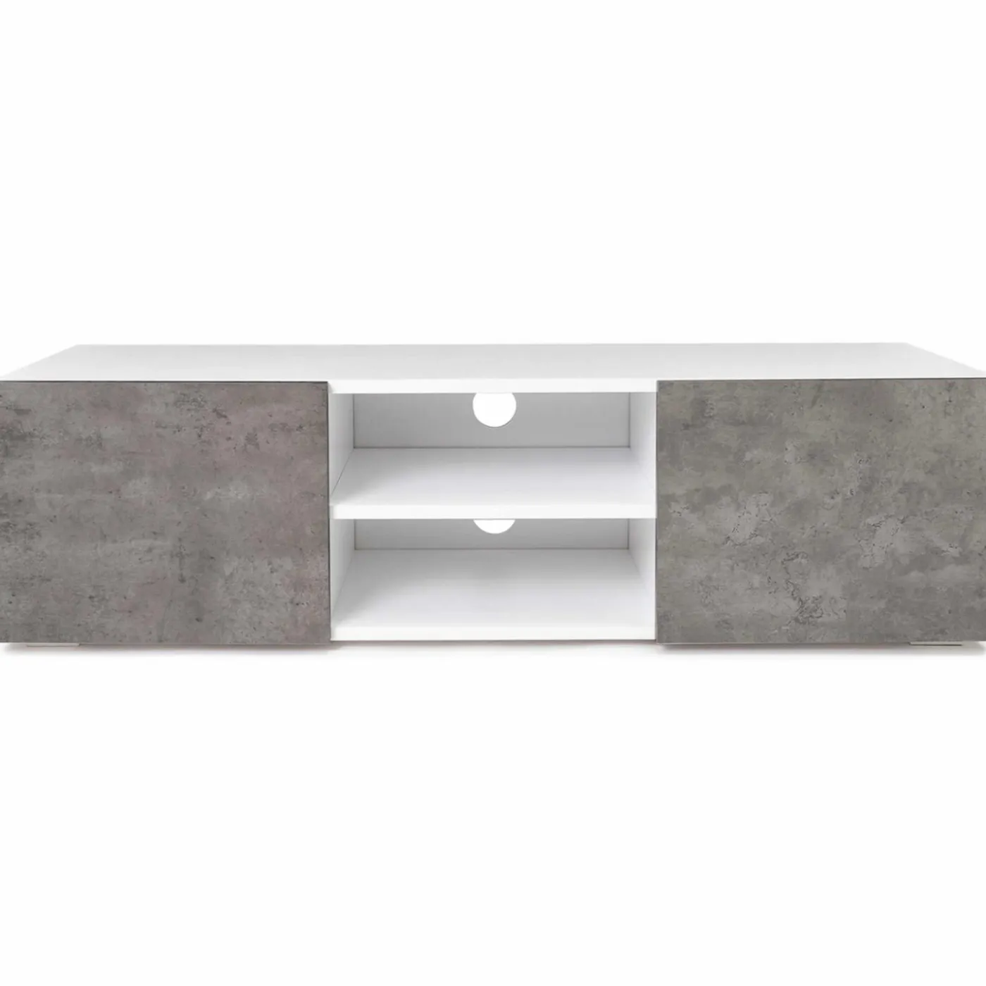 Meuble TV effet béton