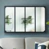 Miroir verrière style industriel
