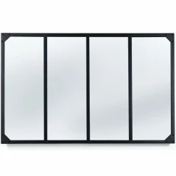 Miroir verrière style industriel