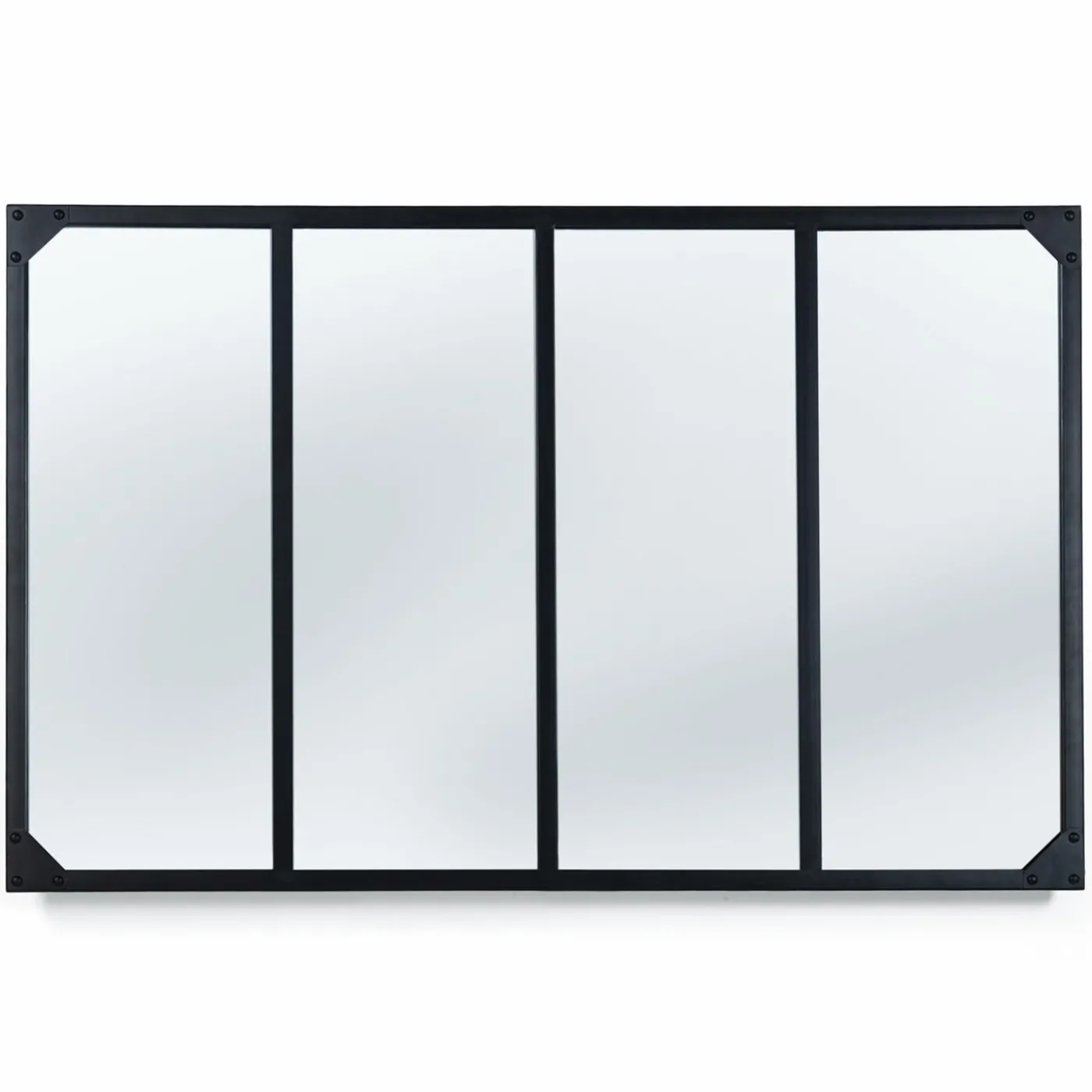 Miroir verrière style industriel