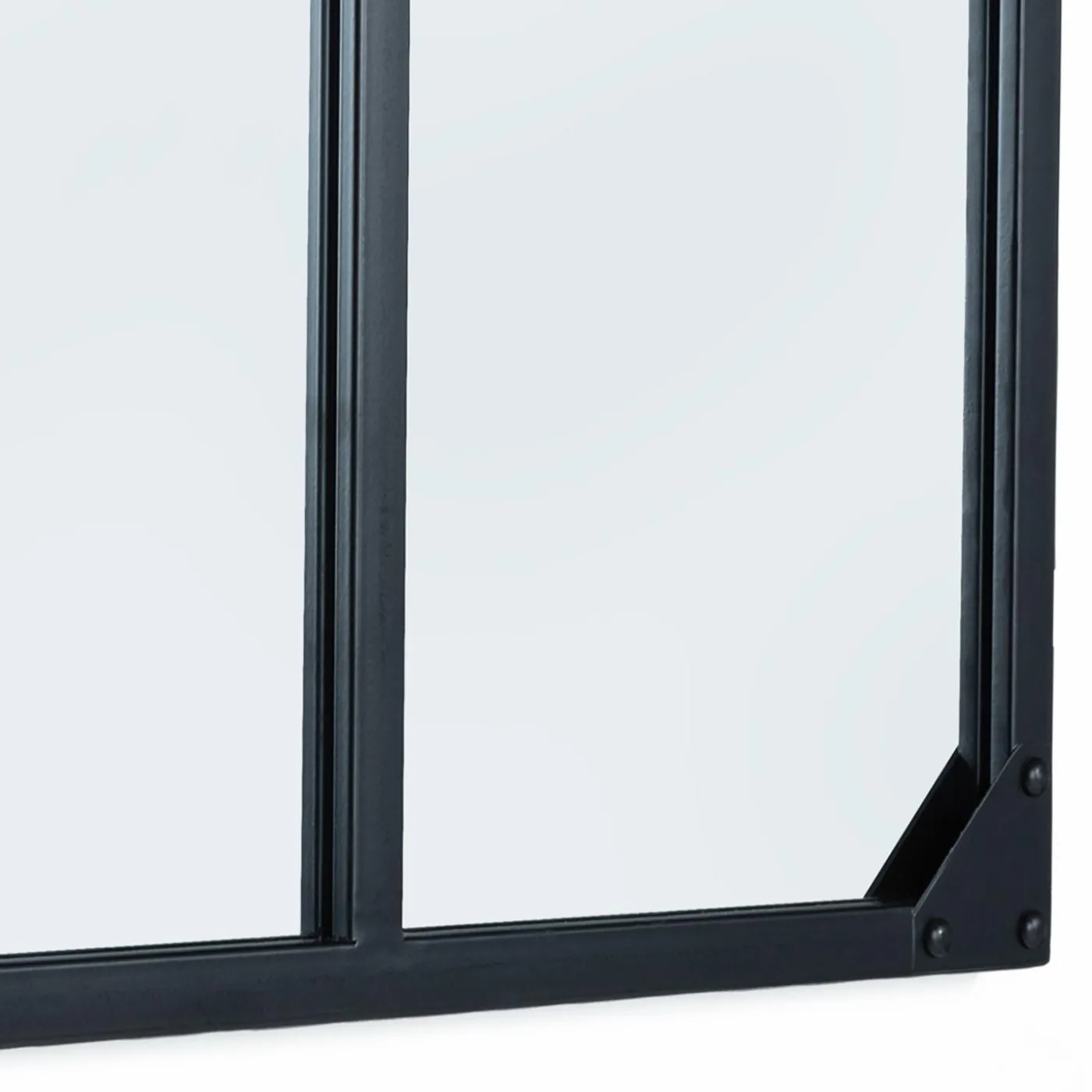 Miroir verrière style industriel