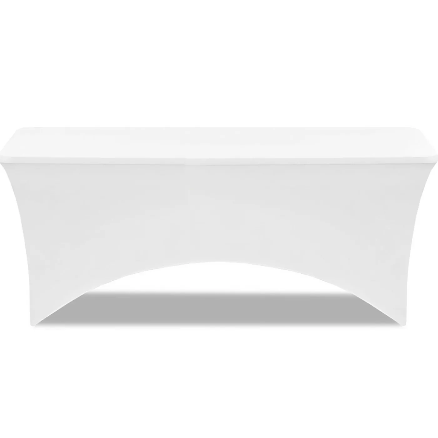 Nappe rectangulaire extensible blanche