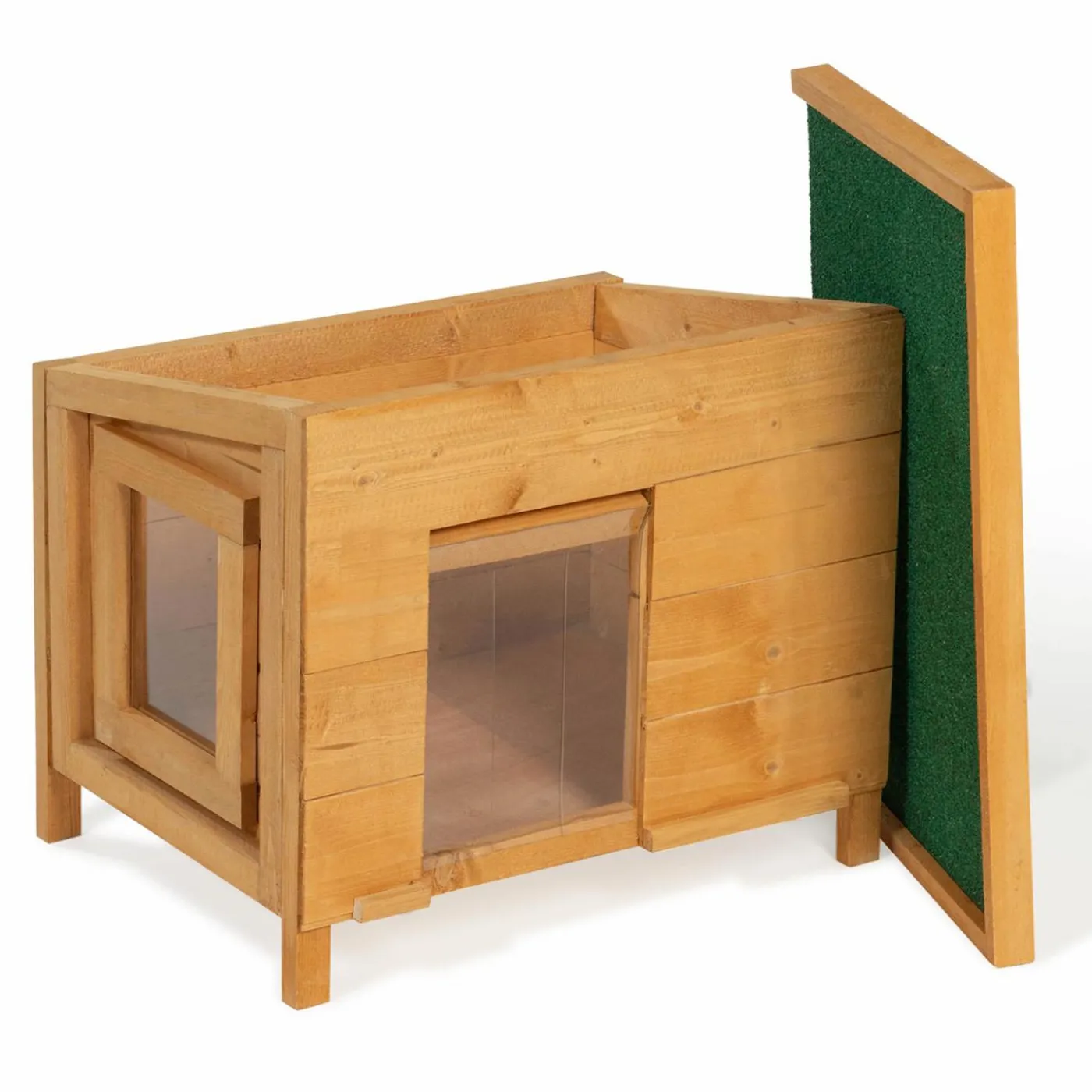 Niche en bois pour chat
