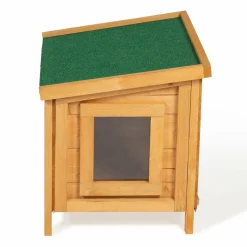 Niche en bois pour chat