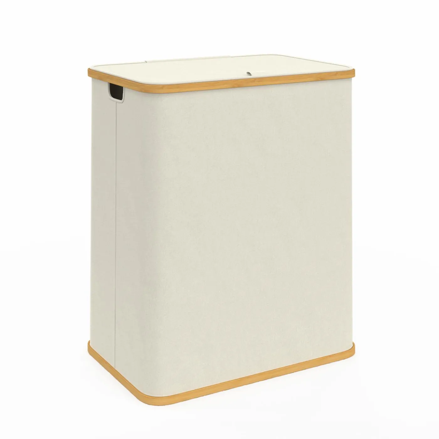 Panier à linge 140L avec 2 bacs amovibles