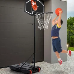 Panier de basket sur pied hauteur réglable