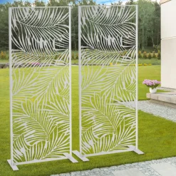 Panneau décoratif universel 150 x 50 CM PALM gris clair