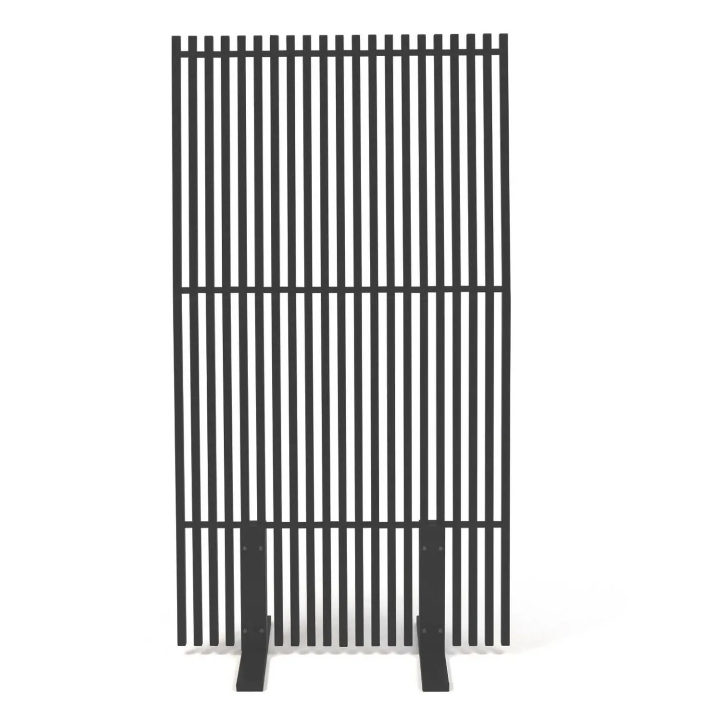 Paravent extérieur ajouré 150x80 cm claustra extérieur gris anthracite