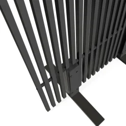 Paravent extérieur ajouré 150x80 cm claustra extérieur gris anthracite