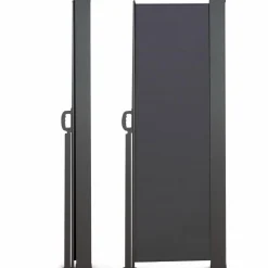 Paravent rétractable 4m gris
