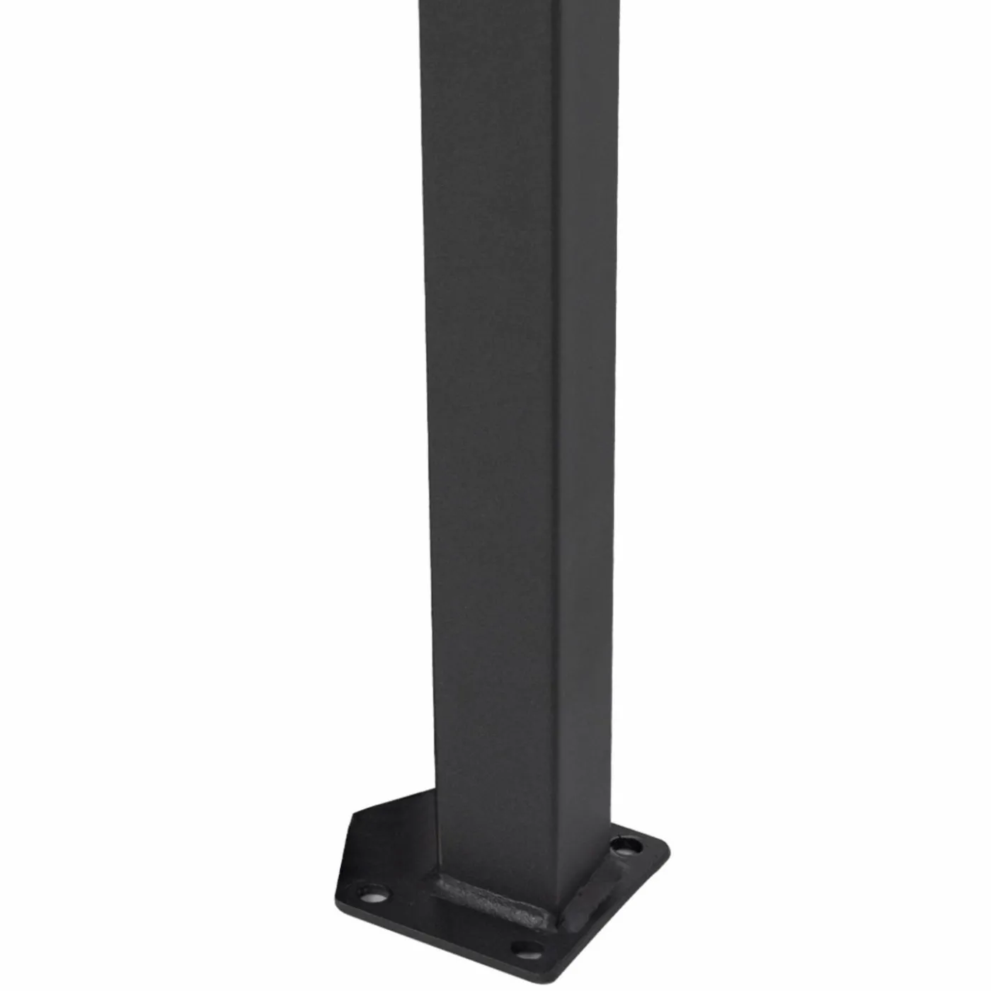 Paravent rétractable 5x2m gris anthracite