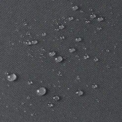 Paravent rétractable 3x1,8m gris pour l’extérieur