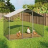 Parc à poules grillagé 3 m²