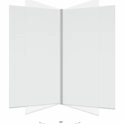 Paroi de baignoire pivotante 1 volet 70x120 cm