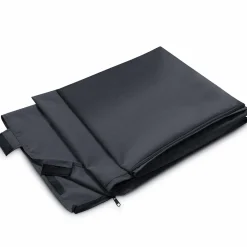 Pergola lames orientables et stores gris anthracite