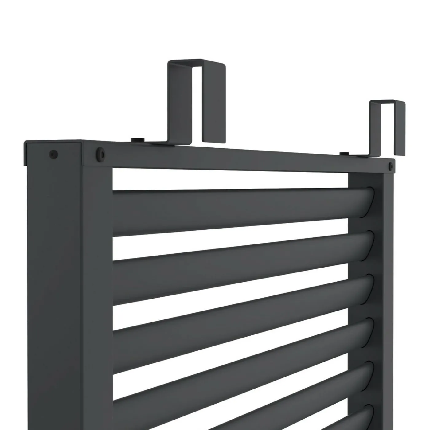 Pergola persienne 3x4M gris anthracite avec toit rétractable et 4 pans modulables