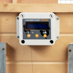 Porte automatique pour poulailler en aluminium