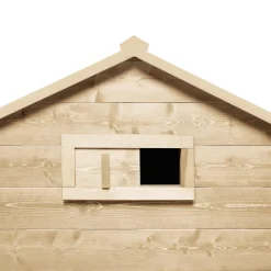 Poulailler 4 à 6 poules en bois avec pondoir