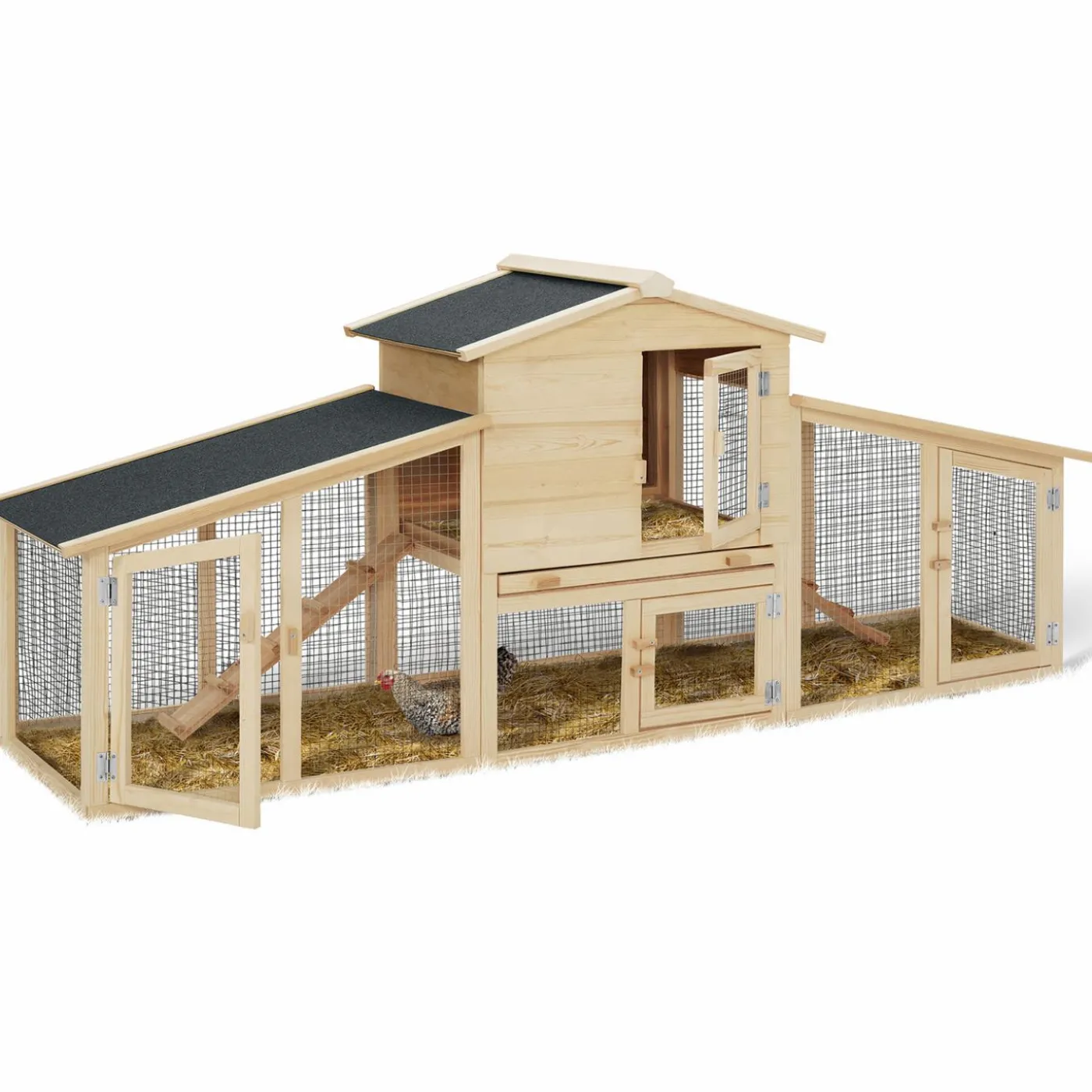 Poulailler clapier XXL