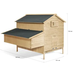 Poulailler XXL avec pondoir
