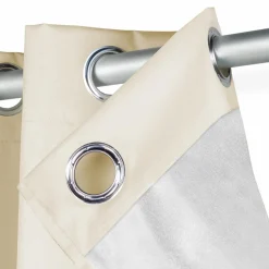 Rideaux occultants thermiques beige