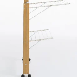 Séchoir design imitation bois pliable
