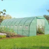 Serre de jardin 24 m² tunnel 8x3 m