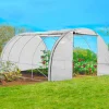 Serre de jardin blanche 12 m² 4x3 m