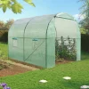 Serre de jardin verte 6 m² 3 x 2 m