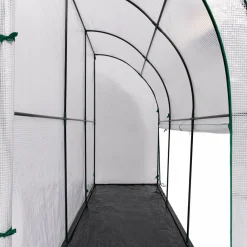 Serre murale pour hivernage des plantes