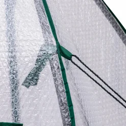 Serre pour hivernage des plantes bâche bulle