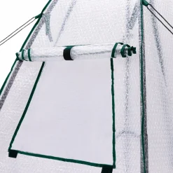 Serre pour hivernage des plantes bâche bulle