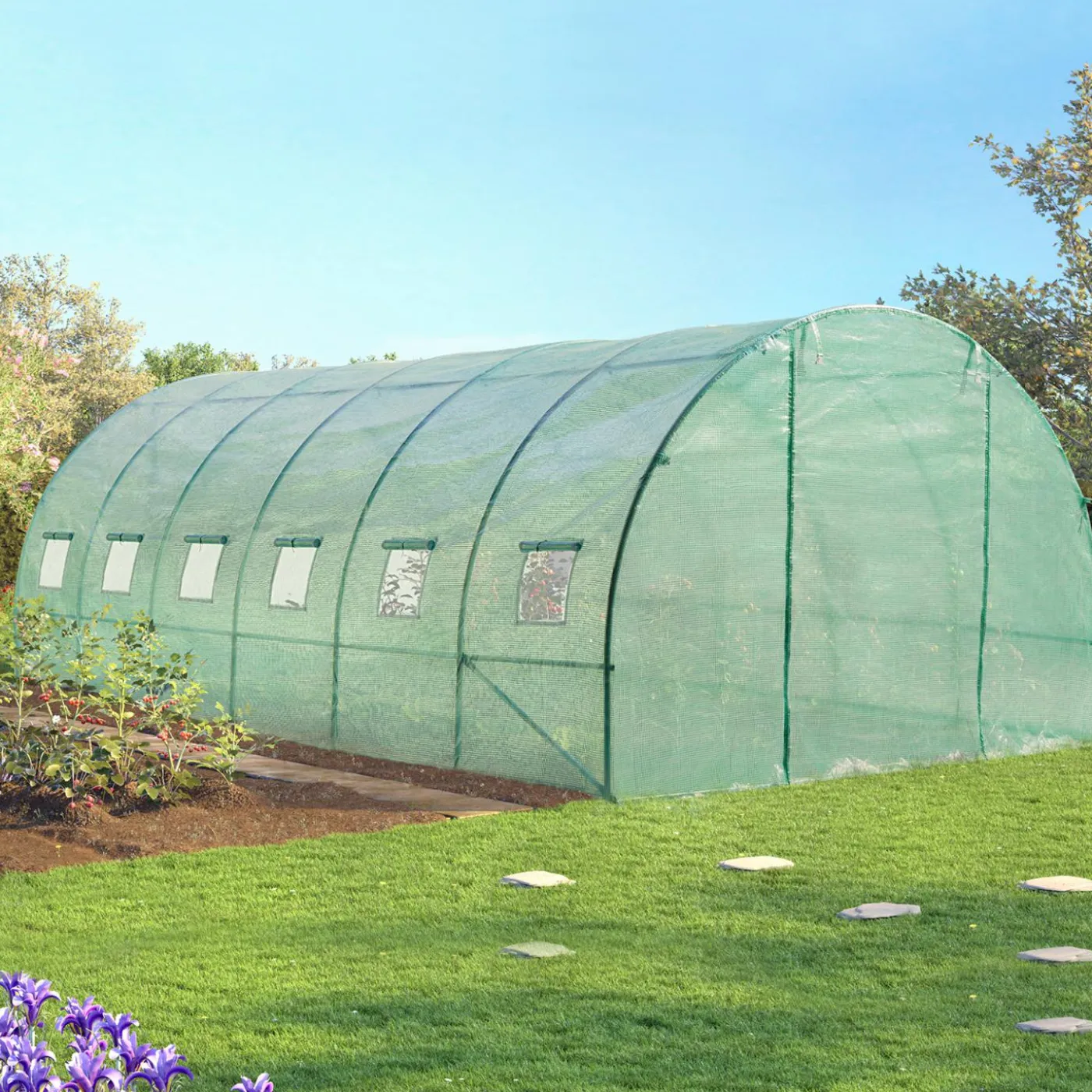Serre tunnel 18 m²