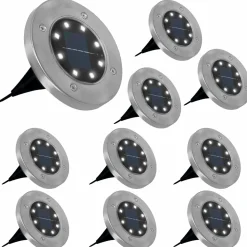 Spots solaires extérieur LED