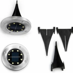 Spots solaires extérieur LED