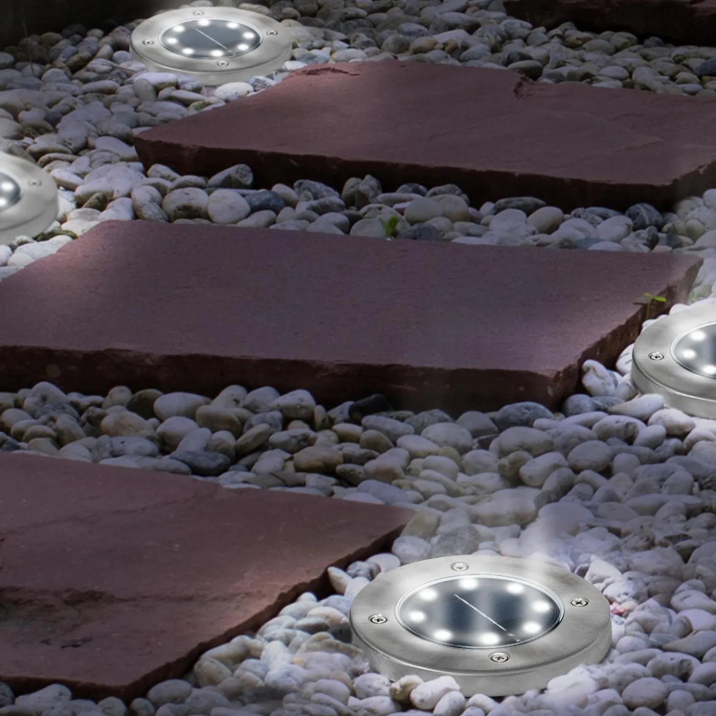 Spots solaires extérieur LED