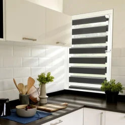 Store jour nuit gris 50 x 150 cm