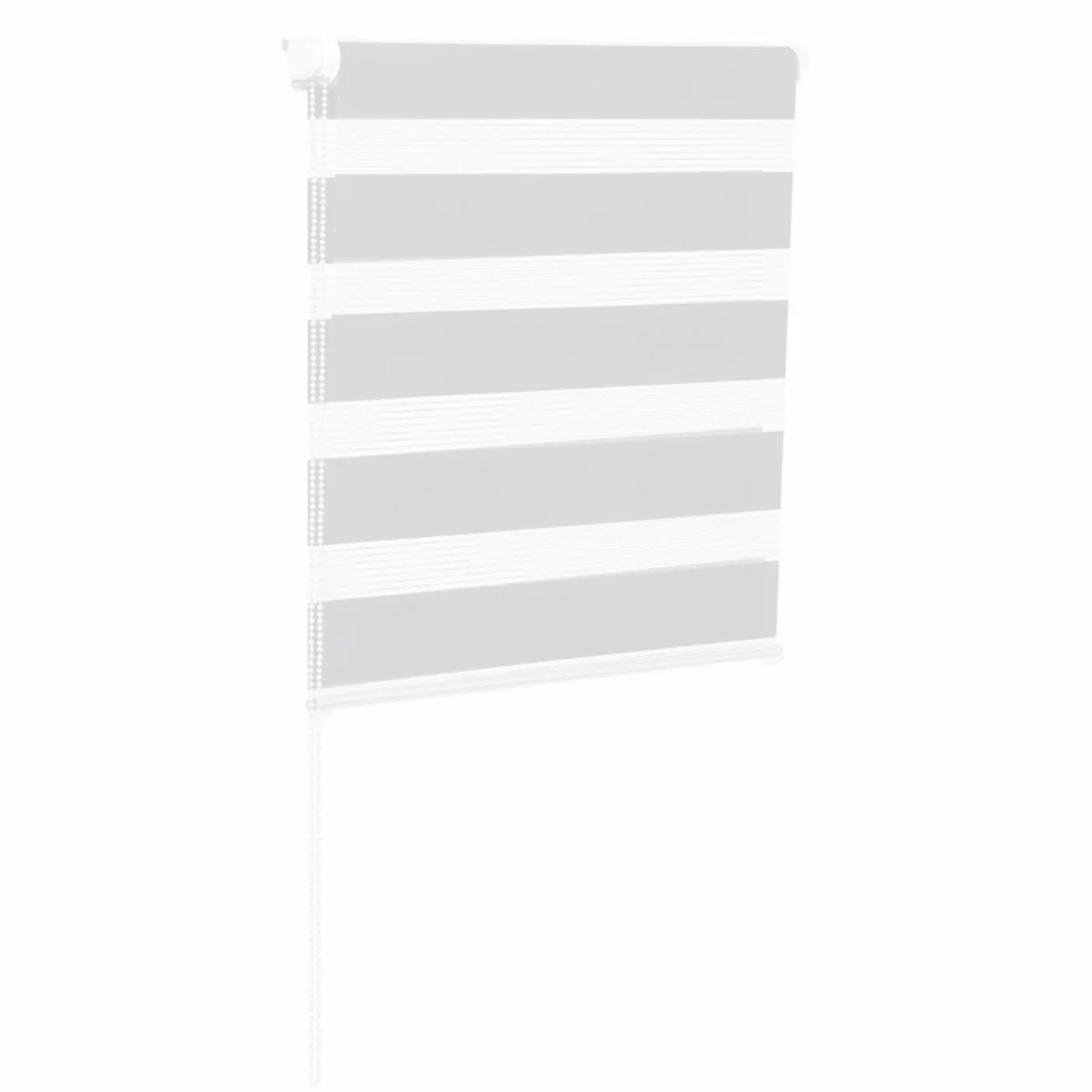 Stores jour nuit blancs 40 x 170 cm
