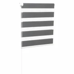 Stores jour nuit gris 40 x 170 cm