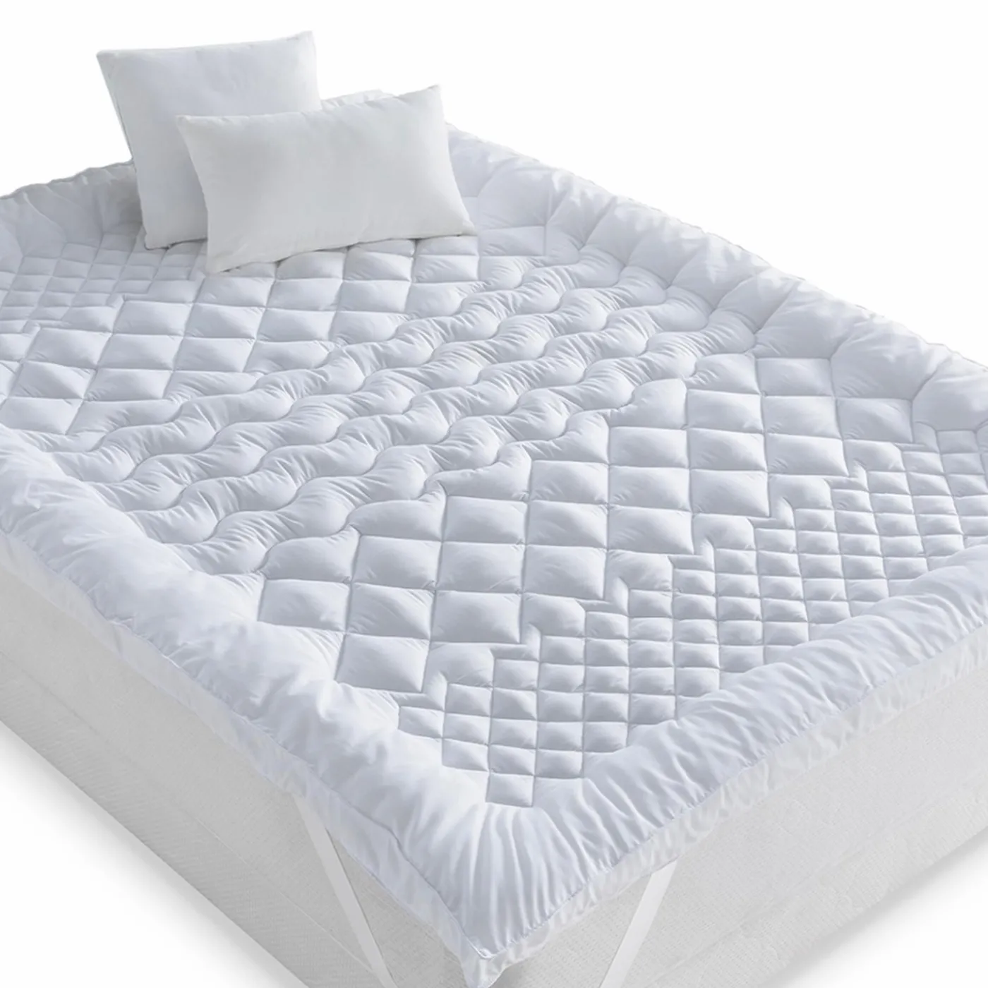 Surmatelas 140x190 cm 7 zones de confort moelleux
