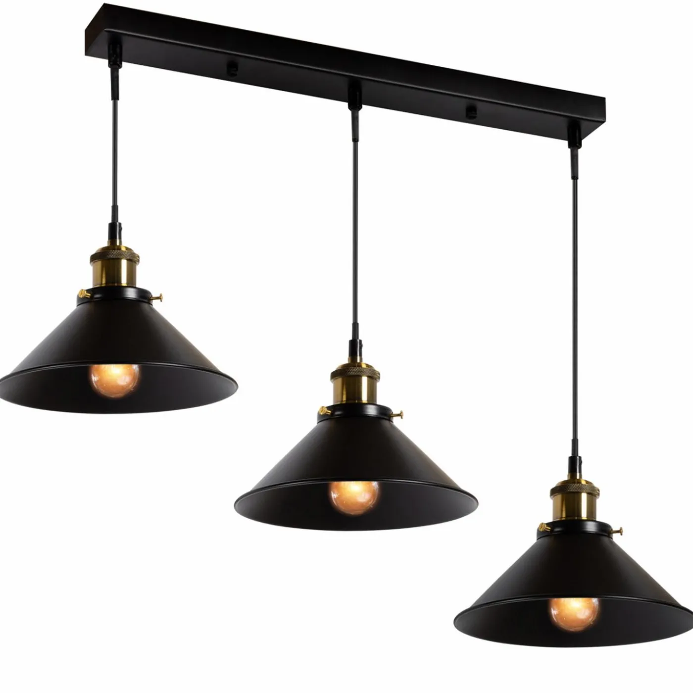 Suspension lampes pas cher design industriel