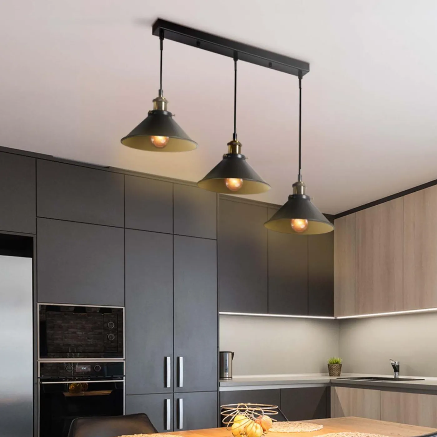 Suspension lampes pas cher design industriel
