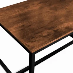 Table à manger 6 personnes style industriel 150 cm