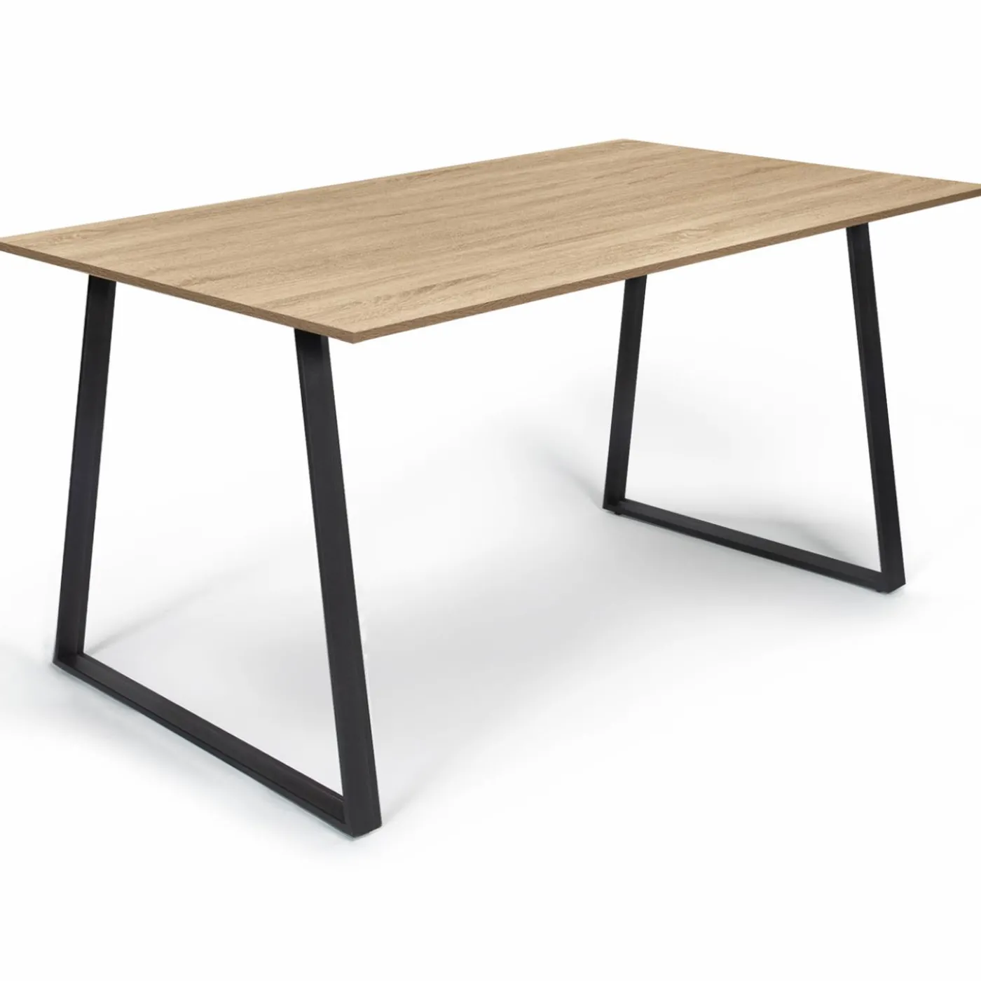 Table à manger bois et métal style industriel
