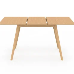 Table à manger extensible 4-8 places 110-150 cm effet bois