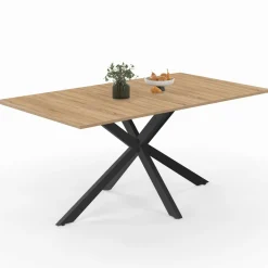 Table à manger industrielle 160 cm