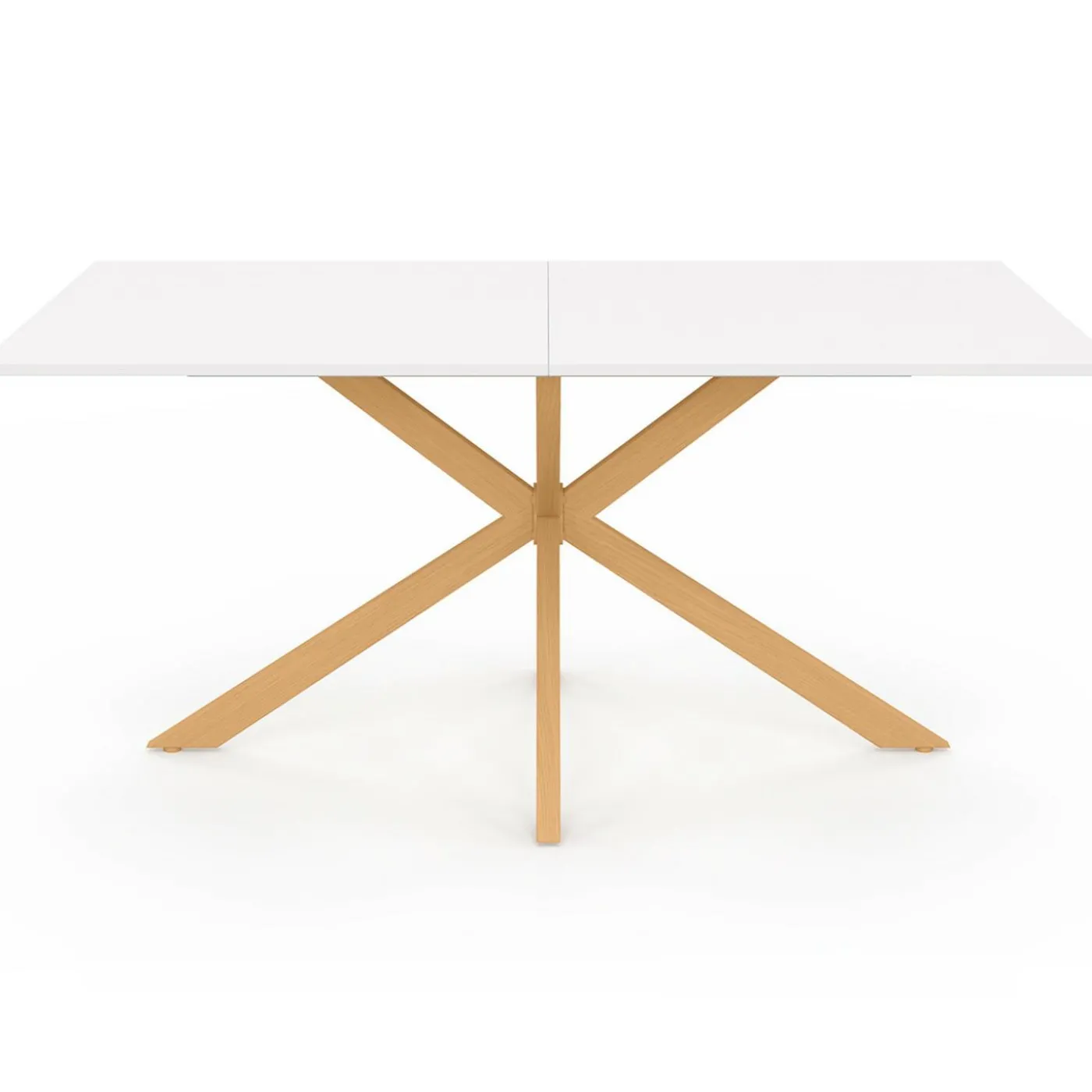 Table à manger rectangulaire 8 personnes pied araignée