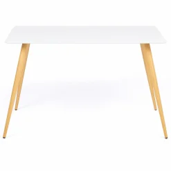 Table à manger scandinave blanche SARA