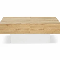 Table basse design avec rangement mini bar intégré
