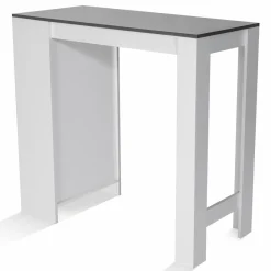 Table de bar haute 2 à 4 personnes avec rangement